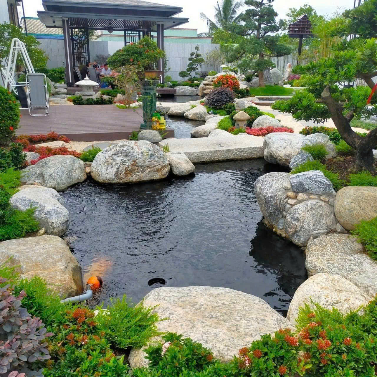 Khu vườn đầy màu sắc