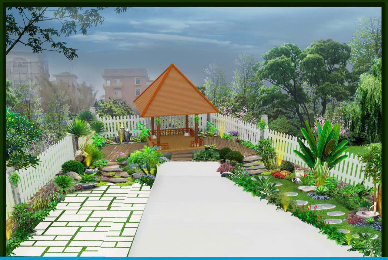 Hồ cá Koi cao cấp tại biệt thự Huế